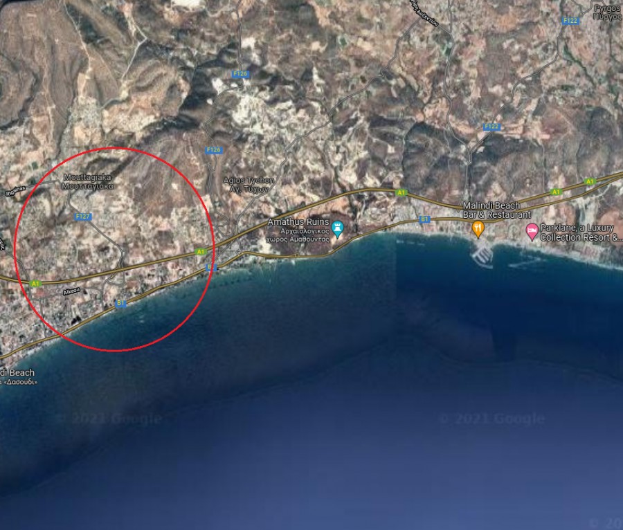 Land in Mouttagiaka, Limassol
