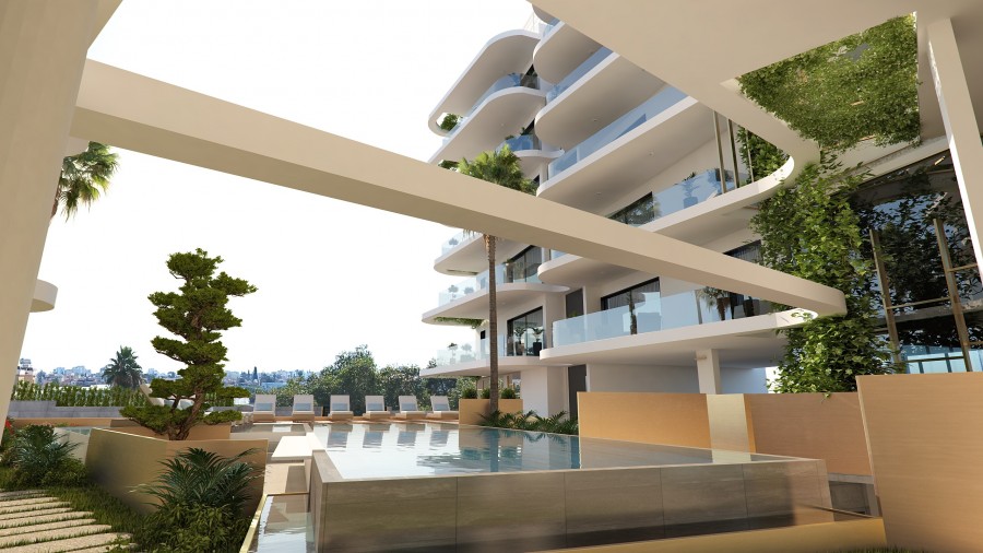 2 Bedrooms Penthouse in Agioi Anargyroi, Larnaca