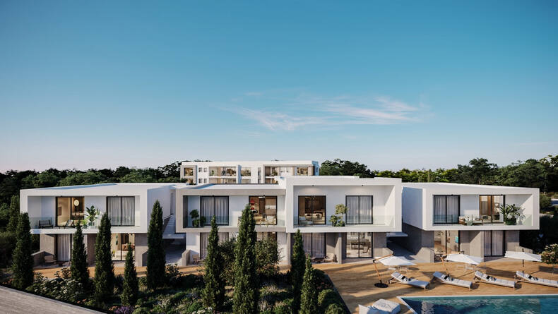 2 Bedrooms Apartment in Chlorakas, Paphos
