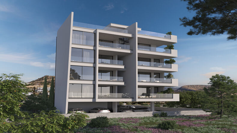 2 Bedrooms Apartment in Agios Athanasios, Limassol