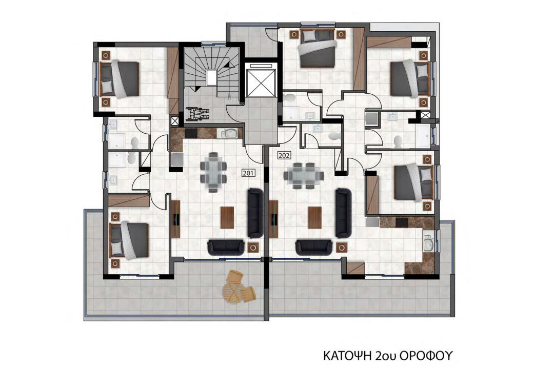 3 Bedrooms Apartment in Agios Ioannis, Limassol