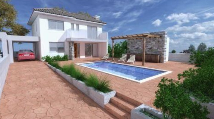 4 Bedrooms House / Villa in Moni, Limassol