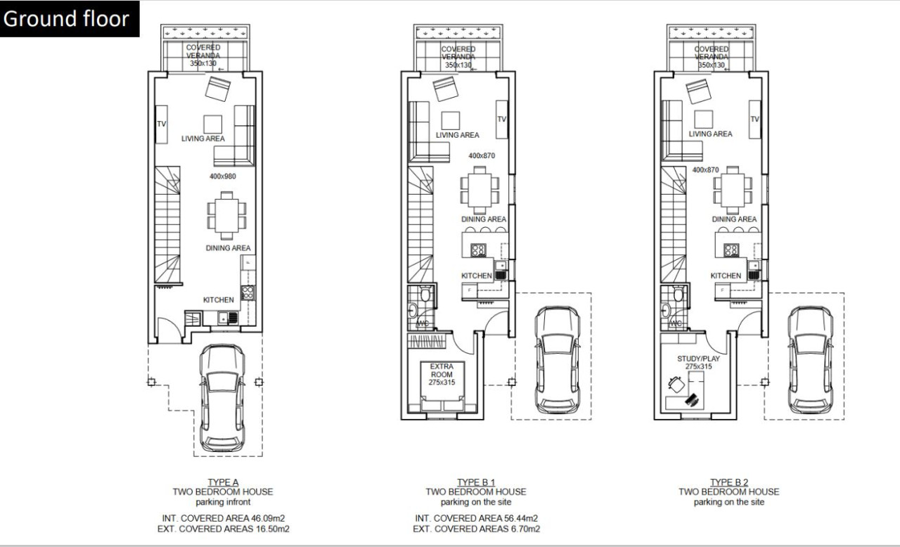 2 Bedrooms House / Villa in Agios Tychonas, Limassol