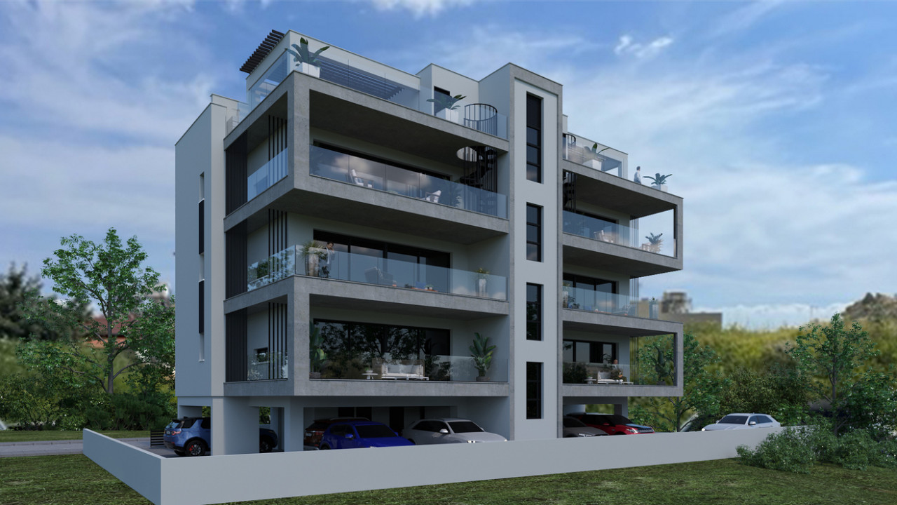 2 Bedrooms Apartment in Agios Athanasios, Limassol