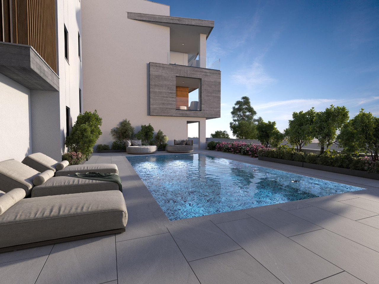 2 Bedrooms Apartment in Chlorakas, Paphos