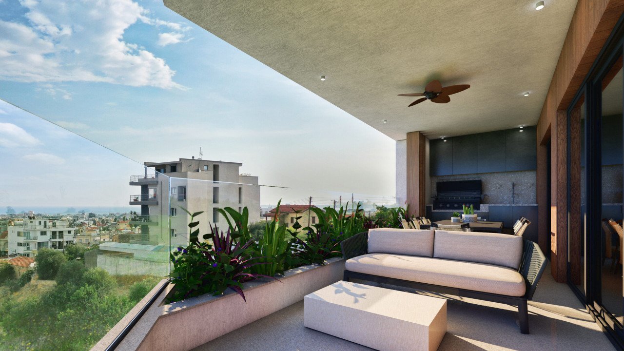 2 Bedrooms Apartment in Agios Athanasios, Limassol