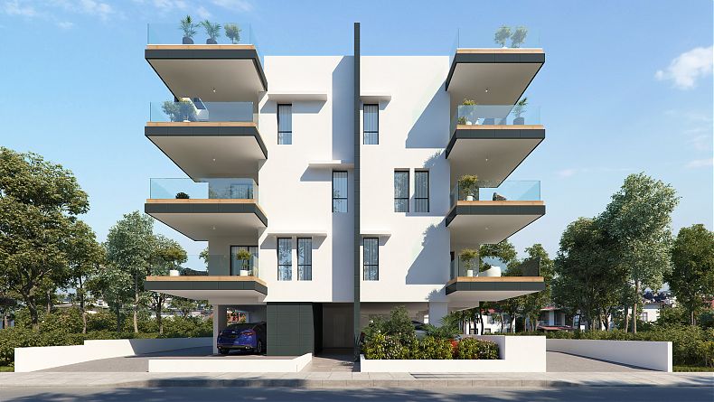 2 Bedrooms Apartment in Larnaca, Larnaca