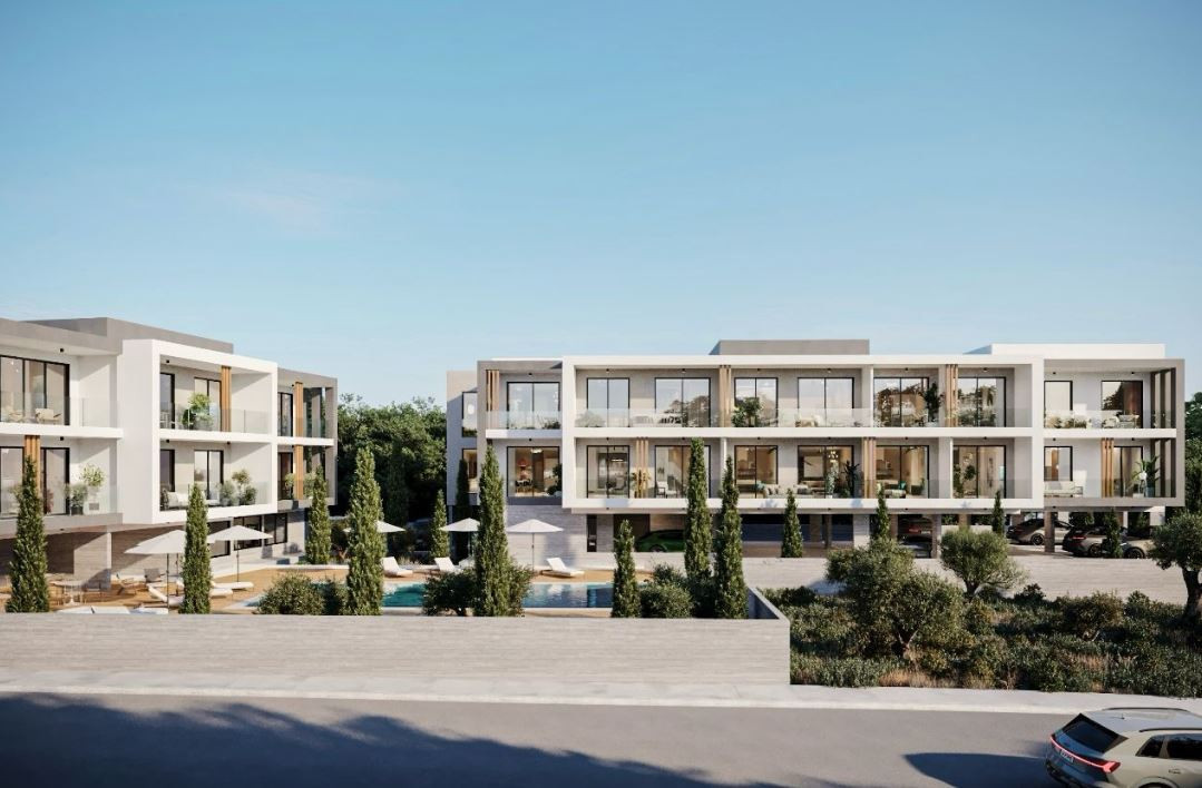 2 Bedrooms Apartment in Chlorakas, Paphos